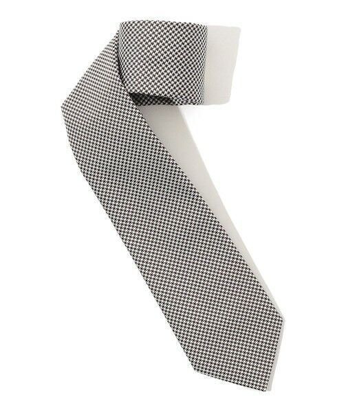 TOMORROWLAND / トゥモローランド ネクタイ | Seaward & Stearn シルク ハウンドトゥースネクタイ | 詳細1