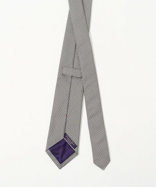 TOMORROWLAND / トゥモローランド ネクタイ | Seaward & Stearn シルク ハウンドトゥースネクタイ | 詳細2