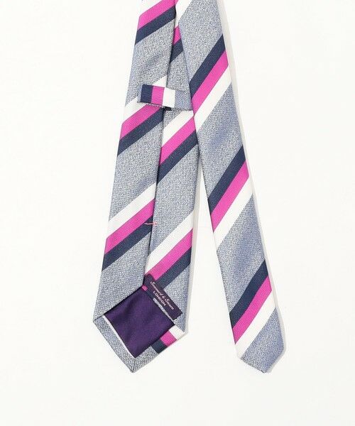 TOMORROWLAND / トゥモローランド ネクタイ | Seaward & Stearn シルク レジメンタルネクタイ | 詳細2