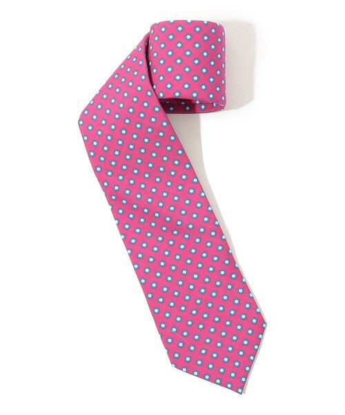 TOMORROWLAND / トゥモローランド ネクタイ | Seaward & Stearn シルクプリント ネクタイ | 詳細1