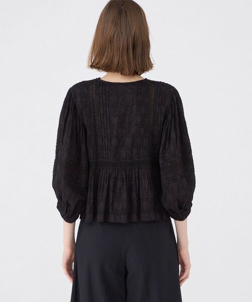 TOMORROWLAND / トゥモローランド シャツ・ブラウス | コットンカットジャカード 2-wayブラウス | 詳細4