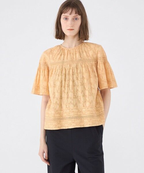 TOMORROWLAND / トゥモローランド シャツ・ブラウス | コットンカットジャカード Tブラウス | 詳細2