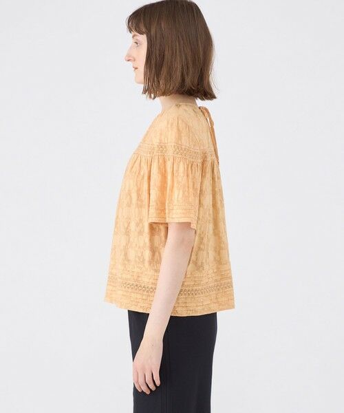 TOMORROWLAND / トゥモローランド シャツ・ブラウス | コットンカットジャカード Tブラウス | 詳細3