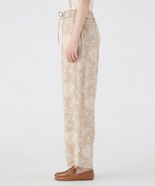 TOMORROWLAND / トゥモローランド その他パンツ | レーヨンツイルプリント イージーストレートパンツ | 詳細3