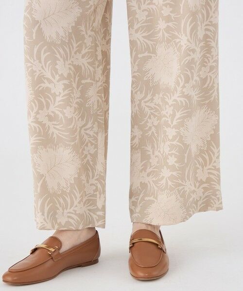 TOMORROWLAND / トゥモローランド その他パンツ | レーヨンツイルプリント イージーストレートパンツ | 詳細8