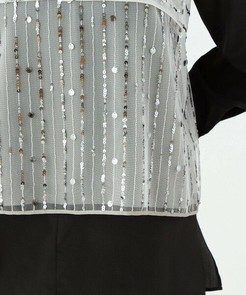 TOMORROWLAND / トゥモローランド その他トップス | ドロップスパングルエンブロイダリー キャミソールブラウス | 詳細8