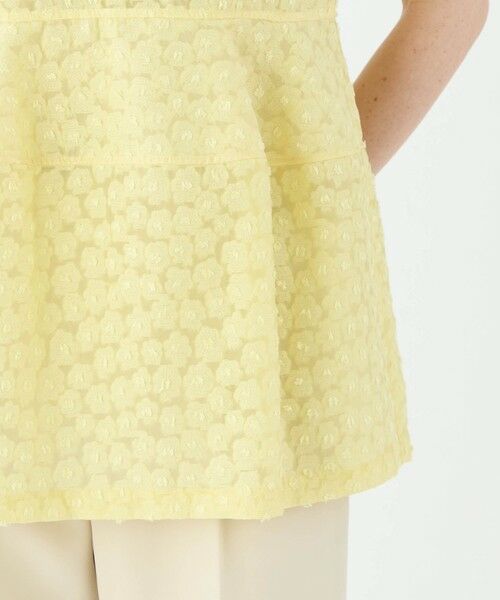 TOMORROWLAND / トゥモローランド シャツ・ブラウス | アリッサムカットジャカード バレルヘムブラウス | 詳細8