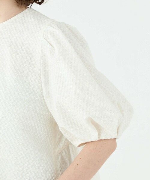 TOMORROWLAND / トゥモローランド シャツ・ブラウス | タイニーフラワージャカード パフスリーブブラウス | 詳細7