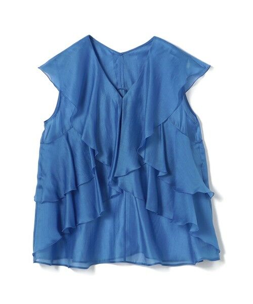 ポリエステルオーガンジー シャツ ポリエステル オーガンジー シャツ -ウォッシャブル