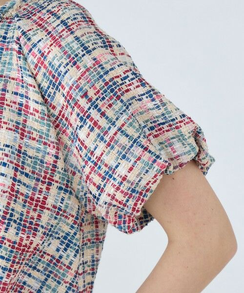 TOMORROWLAND / トゥモローランド シャツ・ブラウス | モザイクツイード パフブラウス | 詳細7