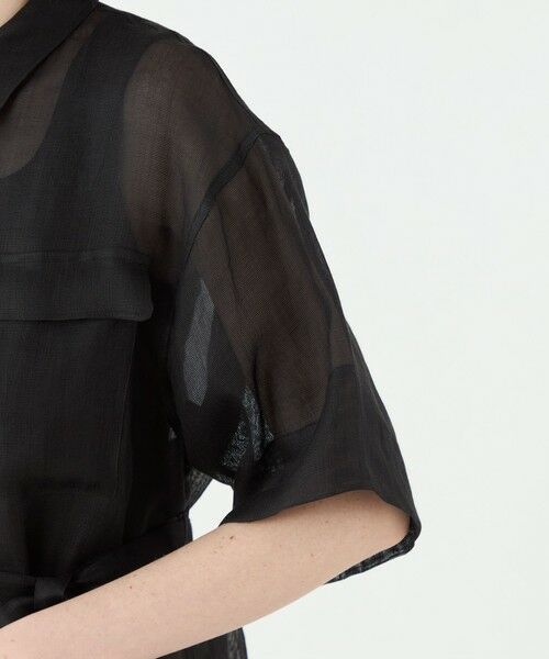 TOMORROWLAND / トゥモローランド シャツ・ブラウス | パナマラミー ビッグシャツブラウス | 詳細6