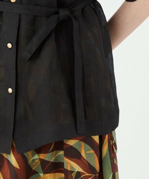 TOMORROWLAND / トゥモローランド シャツ・ブラウス | パナマラミー ビッグシャツブラウス | 詳細7