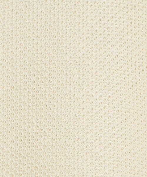 TOMORROWLAND / トゥモローランド ニット・セーター | パールメッシュコンビ ポロカラープルオーバー | 詳細10