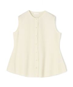 TOMORROWLAND / トゥモローランド ニット・セーター | パールメッシュコンビ ペプラムプルオーバー