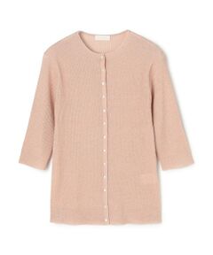 TOMORROWLAND / トゥモローランド カーディガン・ボレロ | マーセライズドコットン クルーネックカーディガン