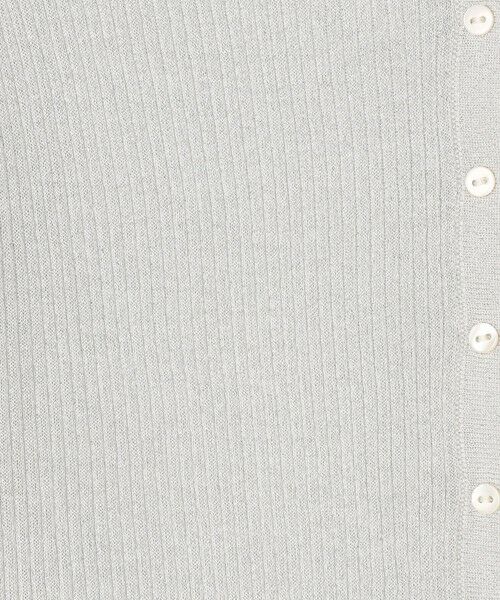 TOMORROWLAND / トゥモローランド カーディガン・ボレロ | マーセライズドコットン クルーネックカーディガン | 詳細15