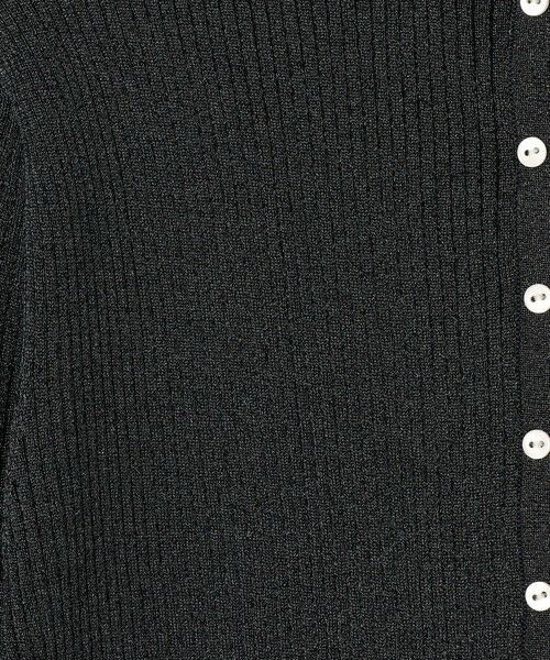 TOMORROWLAND / トゥモローランド カーディガン・ボレロ | マーセライズドコットン クルーネックカーディガン | 詳細8