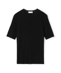 TOMORROWLAND / トゥモローランド ニット・セーター | マーセライズドコットン クルーネックプルオーバー