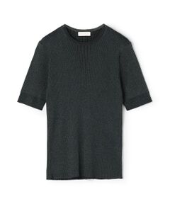 TOMORROWLAND / トゥモローランド ニット・セーター | マーセライズドコットン クルーネックプルオーバー