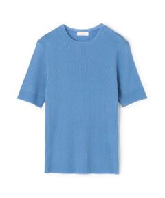 TOMORROWLAND / トゥモローランド ニット・セーター | マーセライズドコットン クルーネックプルオーバー