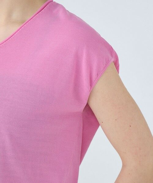 TOMORROWLAND / トゥモローランド ニット・セーター | サスティナブルコットンナイロン Vネックノースリーブプルオーバー | 詳細6