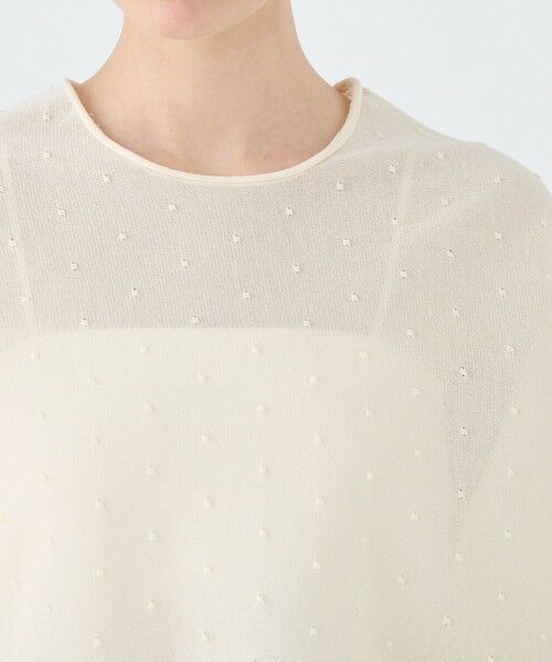 TOMORROWLAND / トゥモローランド ニット・セーター | シアードット ワイドプルオーバー | 詳細5