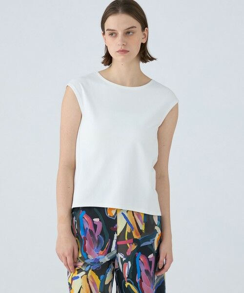 TOMORROWLAND / トゥモローランド Tシャツ | パーフェクトポンチ オーバルネックプルオーバー | 詳細2