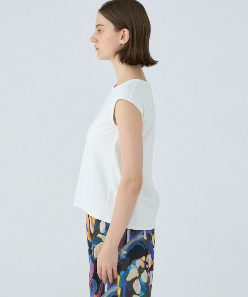 TOMORROWLAND / トゥモローランド Tシャツ | パーフェクトポンチ オーバルネックプルオーバー | 詳細3