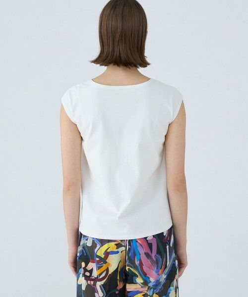 TOMORROWLAND / トゥモローランド Tシャツ | パーフェクトポンチ オーバルネックプルオーバー | 詳細4