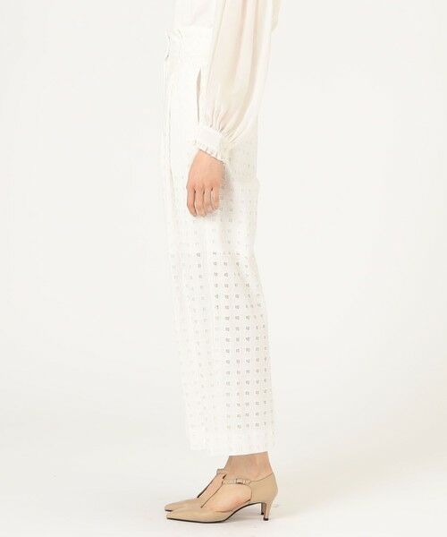 TOMORROWLAND / トゥモローランド その他パンツ | コットンエンブロイダリー サイドタブパンツ | 詳細3