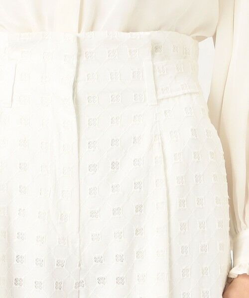 TOMORROWLAND / トゥモローランド その他パンツ | コットンエンブロイダリー サイドタブパンツ | 詳細5