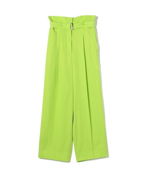TOMORROWLAND / トゥモローランド その他パンツ | セルロースツイル ハイウエストテーパードパンツ(53 グリーン)
