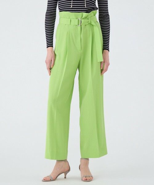 TOMORROWLAND / トゥモローランド その他パンツ | セルロースツイル ハイウエストテーパードパンツ | 詳細14