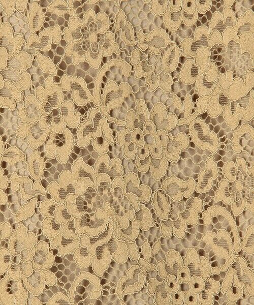 TOMORROWLAND / トゥモローランド ロング・マキシ丈スカート | フラワーコードレース ペンシルタイトスカート | 詳細9