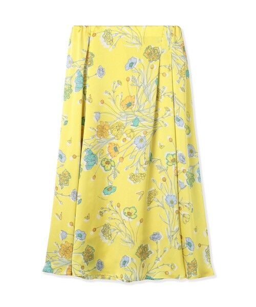 TOMORROWLAND/トゥモローランド 【別注】manipuri for Ballsey Collage Bloom アシンメトリータックスカート 22 イエロー系 34(7号) TOMORROWLAND/トゥモローランド 【別注】manipuri for Ballsey Collage Bloom アシンメトリータックスカート 22 イエロー系 34(7号)
