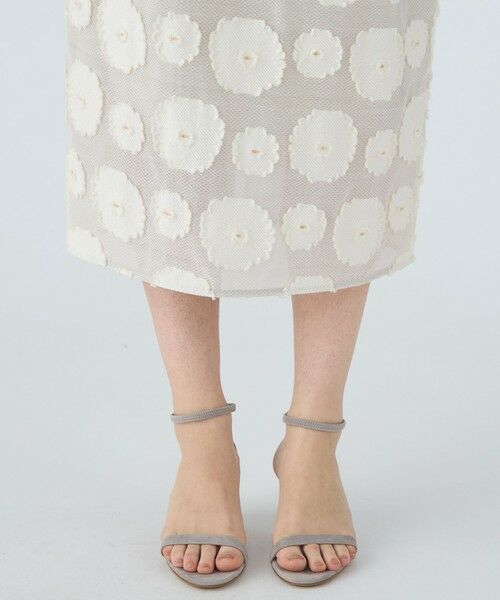 TOMORROWLAND / トゥモローランド ロング・マキシ丈スカート | シアーウェーブジャカード コクーンスカート | 詳細8