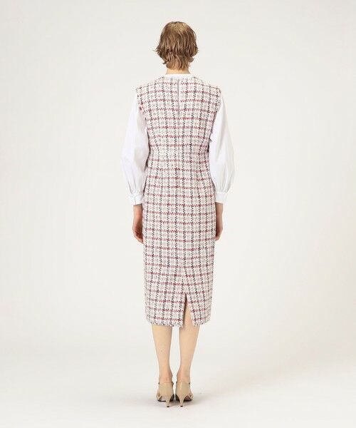 TOMORROWLAND / トゥモローランド ミニ丈・ひざ丈ワンピース | Amalfi Vネックワンピース | 詳細3