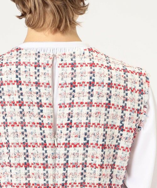 TOMORROWLAND / トゥモローランド ミニ丈・ひざ丈ワンピース | Amalfi Vネックワンピース | 詳細5