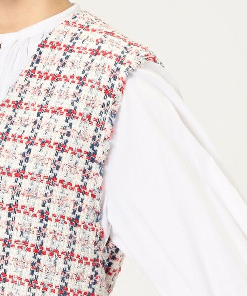 TOMORROWLAND / トゥモローランド ミニ丈・ひざ丈ワンピース | Amalfi Vネックワンピース | 詳細6