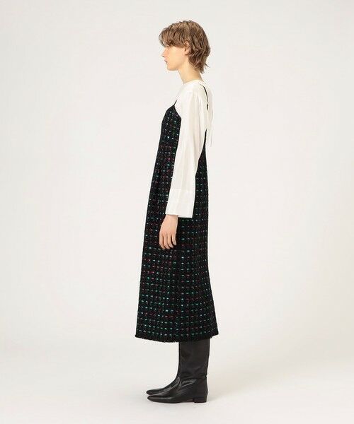 TOMORROWLAND / トゥモローランド ロング・マキシ丈ワンピース | Black opal キャミソールワンピース | 詳細2