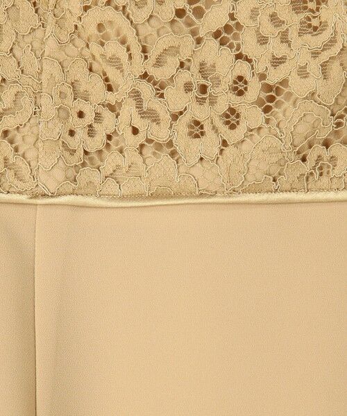 TOMORROWLAND / トゥモローランド ドレス | レースコンビ スクエアネックワンピース | 詳細10