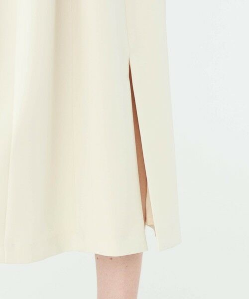 TOMORROWLAND / トゥモローランド ロング・マキシ丈ワンピース | スティフダブルクロス バレルシルエットワンピース | 詳細9