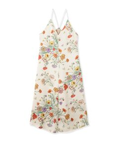 TOMORROWLAND / トゥモローランド ロング・マキシ丈ワンピース | 【別注】manipuri for Ballsey Collage Bloom キャミソールワンピース