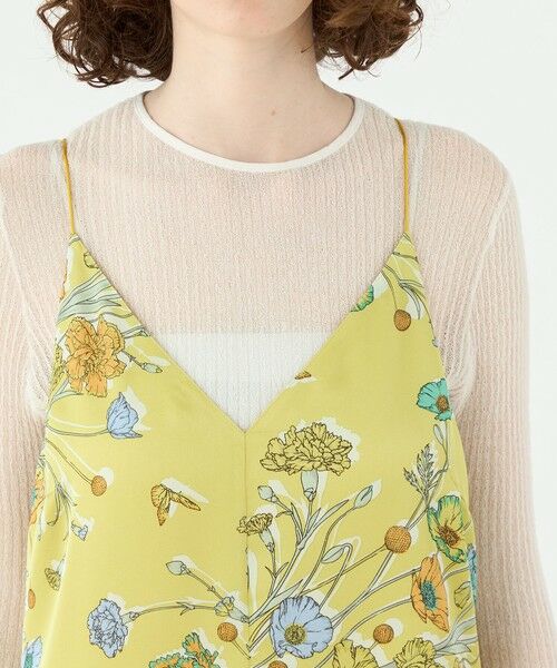 TOMORROWLAND / トゥモローランド ロング・マキシ丈ワンピース | 【別注】manipuri for Ballsey Collage Bloom キャミソールワンピース | 詳細4