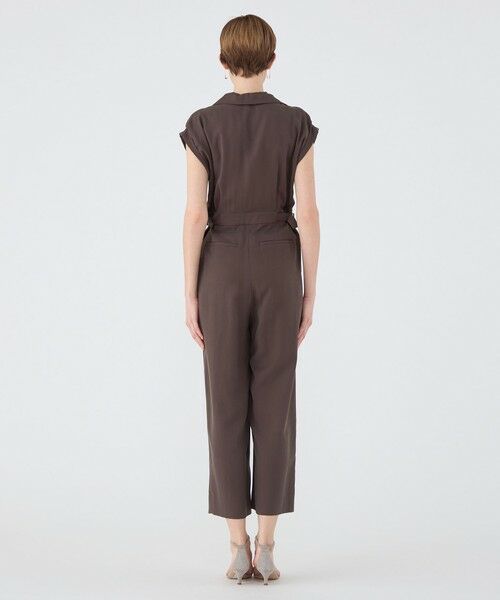 TOMORROWLAND / トゥモローランド サロペット・オールインワン | セルロースツイル サイドアジャストオールインワン | 詳細3