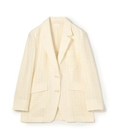 TOMORROWLAND / トゥモローランド テーラードジャケット | シアーオーバル テーラードジャケット