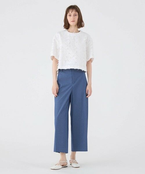 TOMORROWLAND / トゥモローランド シャツ・ブラウス | フラワーカットジャカード Tブラウス | 詳細1