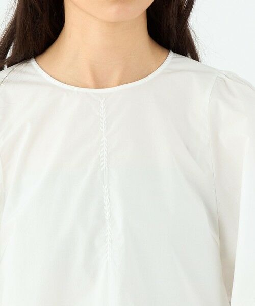 TOMORROWLAND / トゥモローランド シャツ・ブラウス | エンブロイダリーレース ワイドプルオーバーブラウス | 詳細5