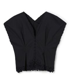 TOMORROWLAND / トゥモローランド シャツ・ブラウス | エンブロイダリーレース プルオーバーブラウス