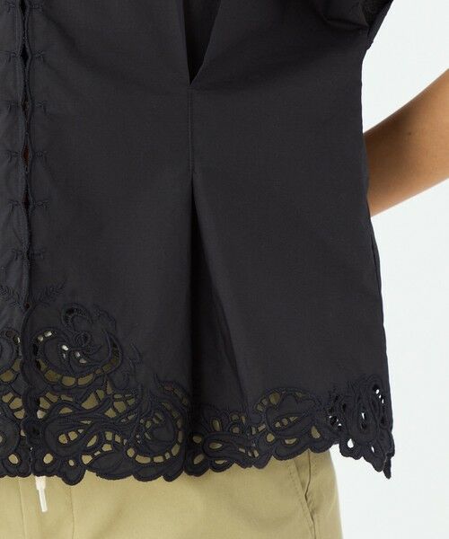 TOMORROWLAND / トゥモローランド シャツ・ブラウス | エンブロイダリーレース プルオーバーブラウス | 詳細7